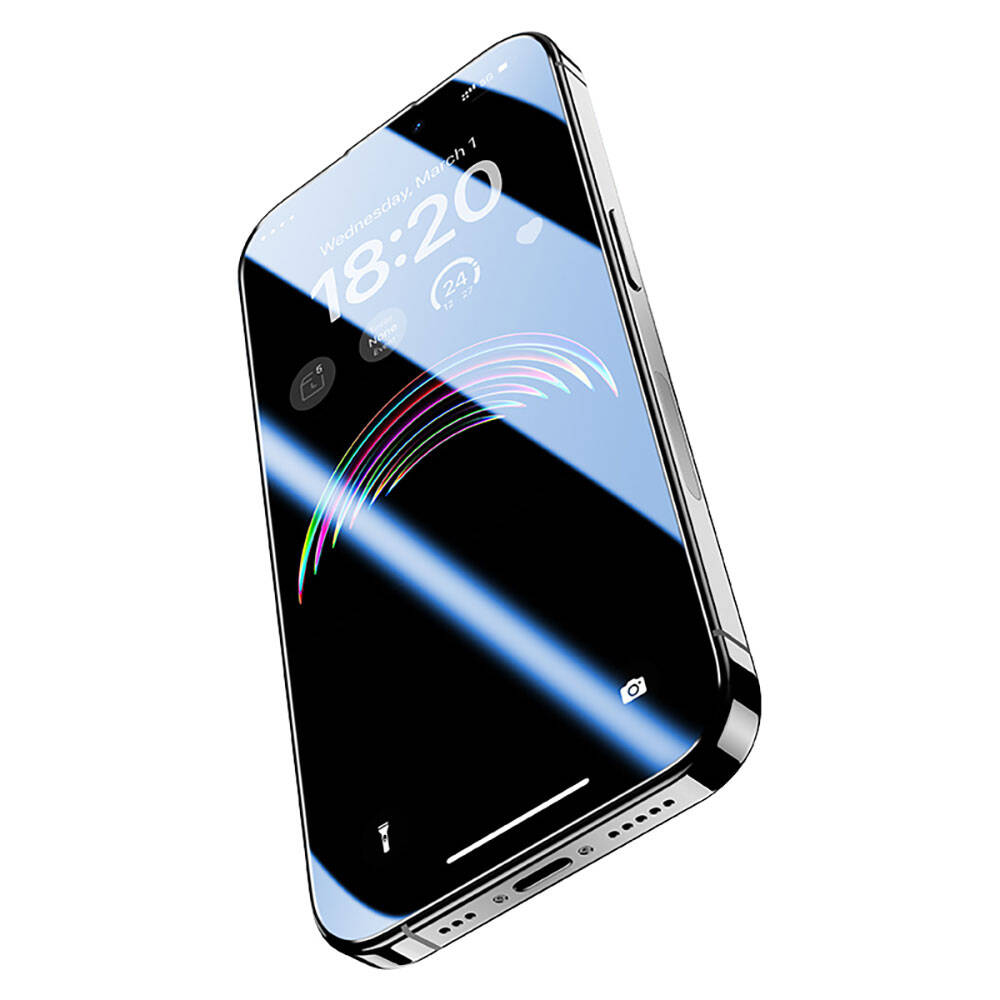 Apple iPhone 14 Pro Benks V Pro Ultra Shield 0.3mm Ekran Koruyucu + Kolay Uygulama Aparatlı Siyah