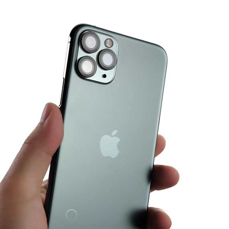 Apple iPhone 14 Pro Go Des Eagle Kamera Lens Koruyucu Siyah