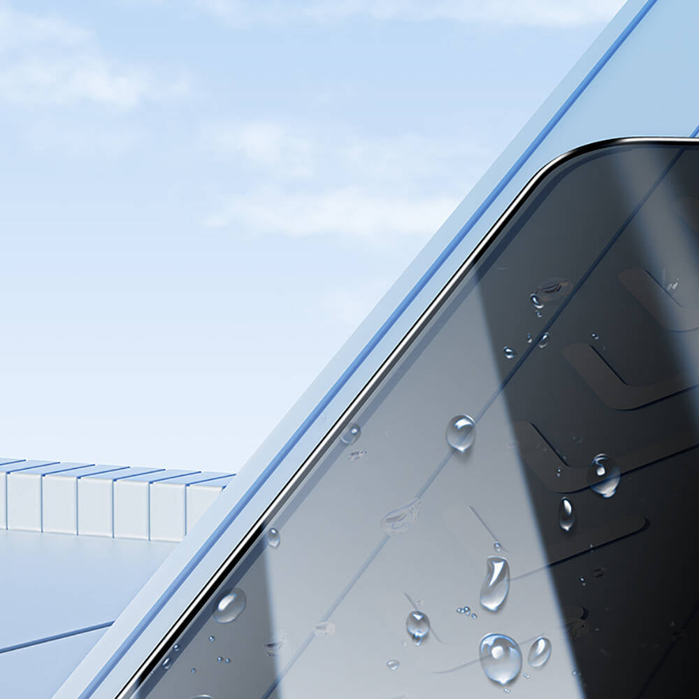 Apple iPhone 14 Pro Hidrofobik Ve Oleofobik Özellikli Benks Air Shield Ekran Koruyucu 10&prime;lu Paket Şeffaf