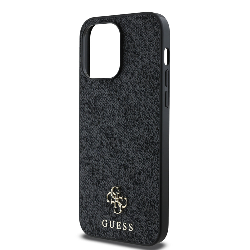 Apple iPhone 14 Pro Kılıf Guess Orjinal Lisanslı M-safe Şarj Özellikli Small 4G Classic Kapak Pembe