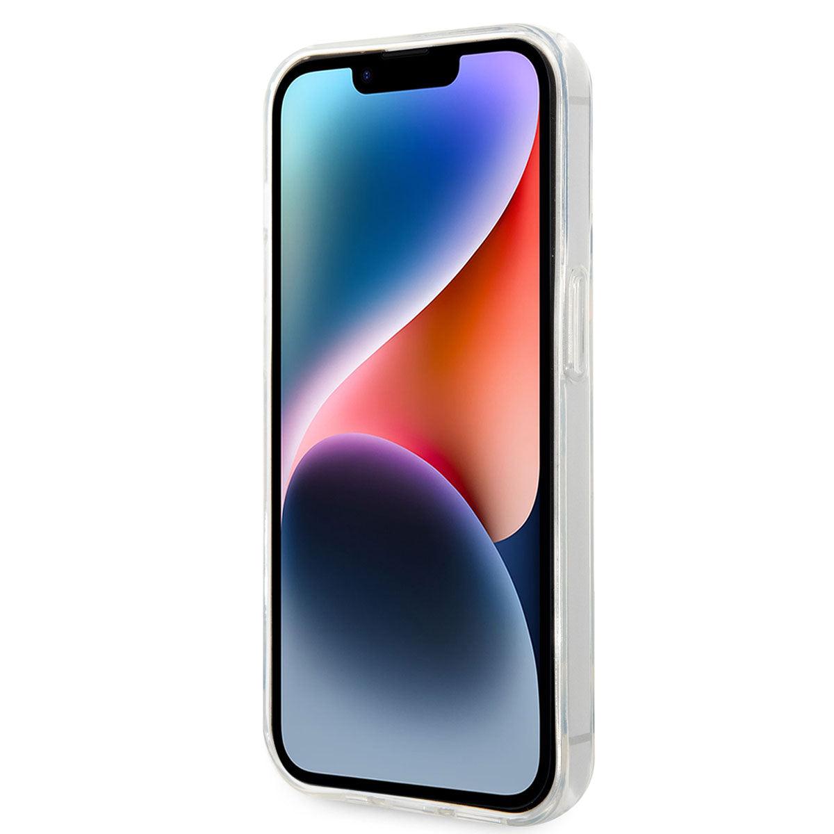 Apple iPhone 14 Pro Kılıf Karl Lagerfeld Transparan İkonik Karl Dizayn Kapak Renksiz