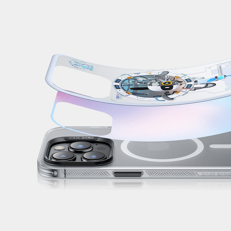 Apple iPhone 14 Pro Kılıf M-safe Şarj Özellikli Benks Casebang Explore Kapak Siyah