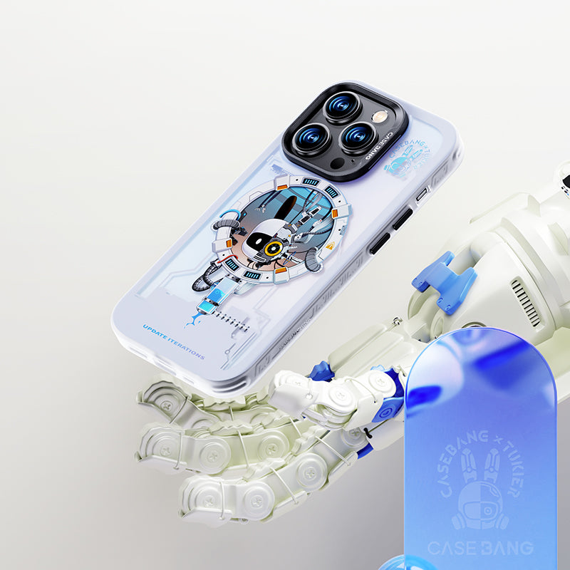 Apple iPhone 14 Pro Kılıf M-safe Şarj Özellikli Benks Casebang Explore Kapak Siyah