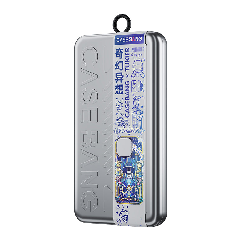 Apple iPhone 14 Pro Kılıf M-safe Şarj Özellikli Benks Casebang Memory & Meditation Kapak Siyah