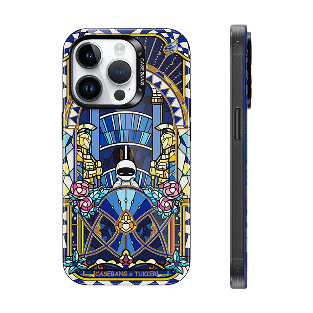 Apple iPhone 14 Pro Kılıf M-safe Şarj Özellikli Benks Casebang Memory & Meditation Kapak Siyah