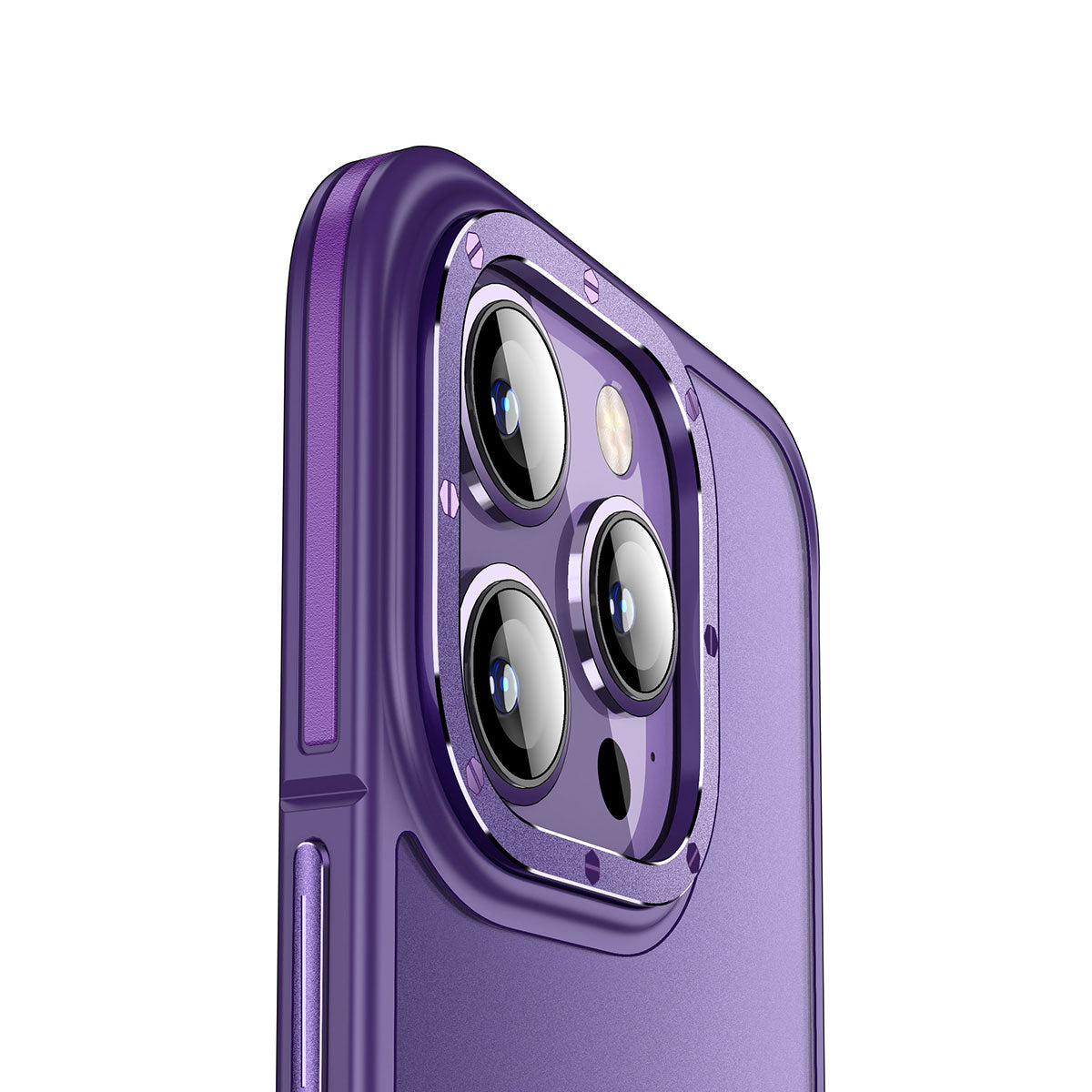 Apple iPhone 14 Pro Kılıf M-safe Şarj Özellikli Mat Görünümlü Wlons Vevo Kapak Kırmızı