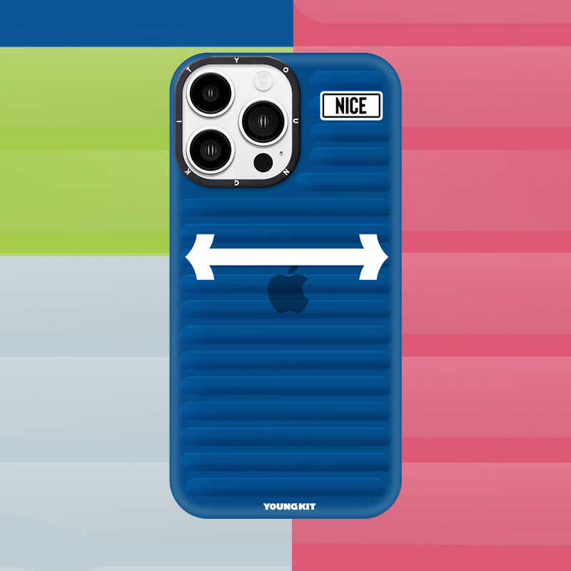 Apple iPhone 14 Pro Kılıf YoungKit Luggage FireFly Serisi Kapak Yeşil