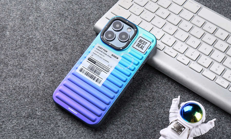 Apple iPhone 14 Pro Kılıf YoungKit The Secret Color Serisi Kapak Turuncu