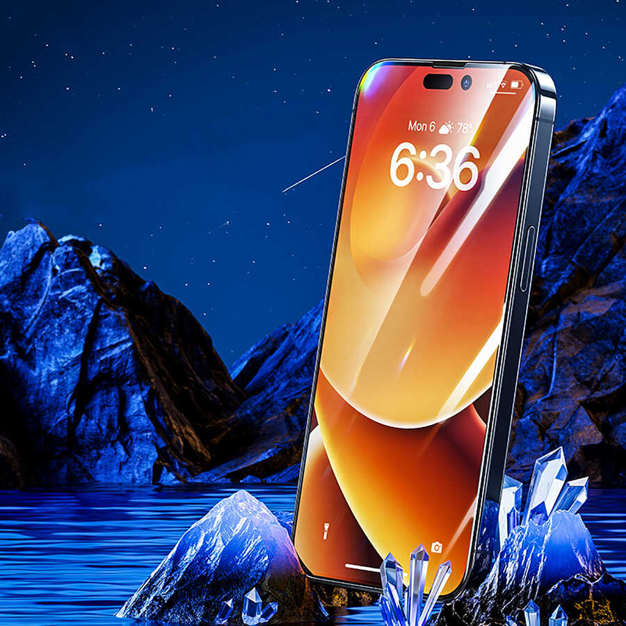 Apple iPhone 14 Pro Max Benks 0.3mm V Pro Ekran Koruyucu Siyah