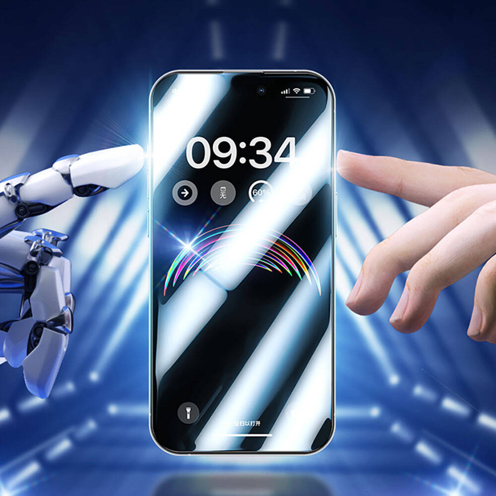 Apple iPhone 14 Pro Max Benks Anti-Dust Toz Önleyici Özellikli Gaming Ekran Koruyucu Siyah
