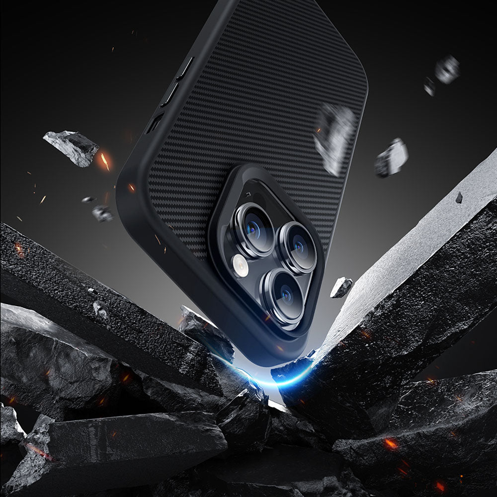 Apple iPhone 14 Pro Max Benks Grand Combo MFM01 3in1 Aksesuar Seti Kılıf-Ekran Koruyucu-Wireless Şarj Aleti Siyah