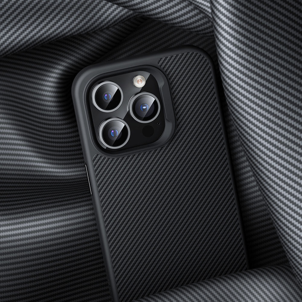 Apple iPhone 14 Pro Max Benks Grand Combo MFM01 3in1 Aksesuar Seti Kılıf-Ekran Koruyucu-Wireless Şarj Aleti Siyah