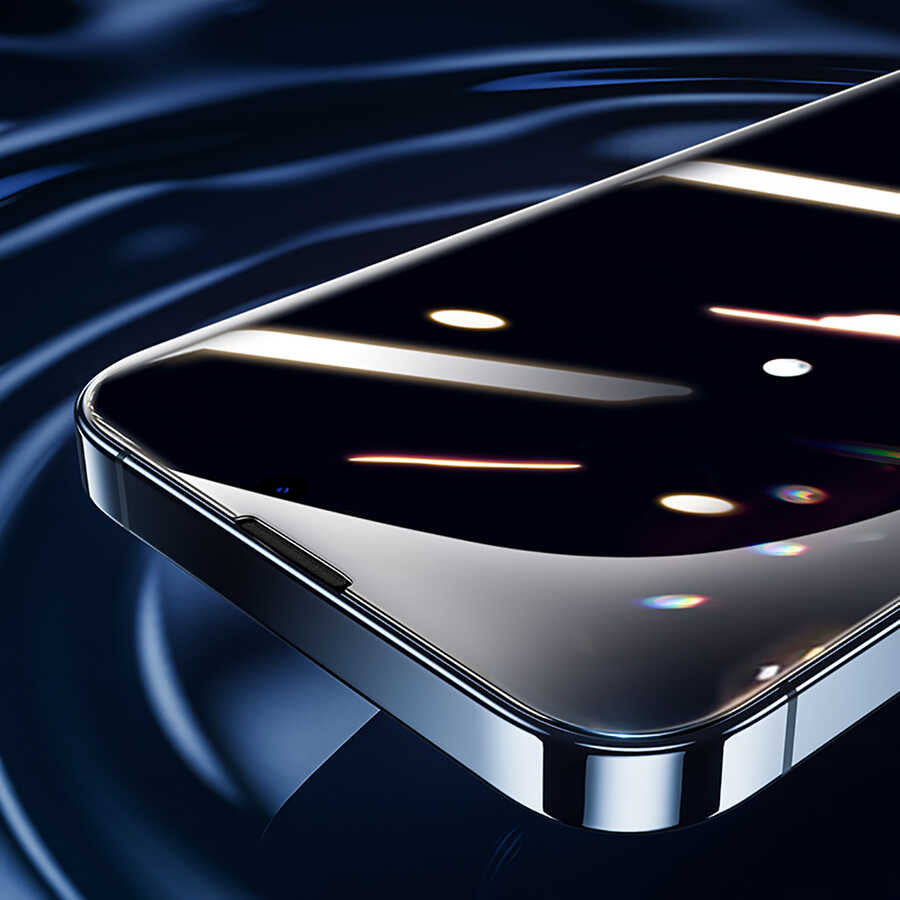 Apple iPhone 14 Pro Max Benks Yeni Seri V Pro Plus Privacy Hayalet Ekran Koruyucu Siyah