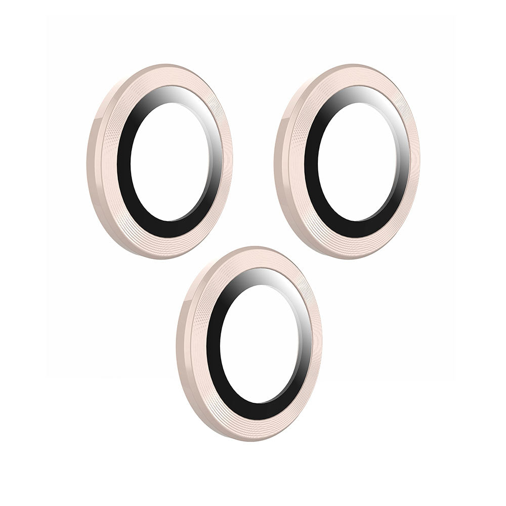 Apple iPhone 14 Pro Max Go Des Eagle Kamera Lens Koruyucu Gold