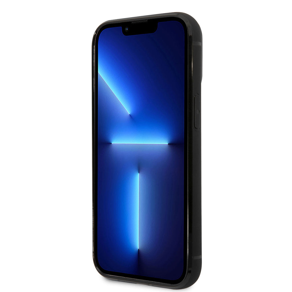 Apple iPhone 14 Pro Max Kılıf BMW Deri Kartlıklı Dizayn Kapak Kahverengi