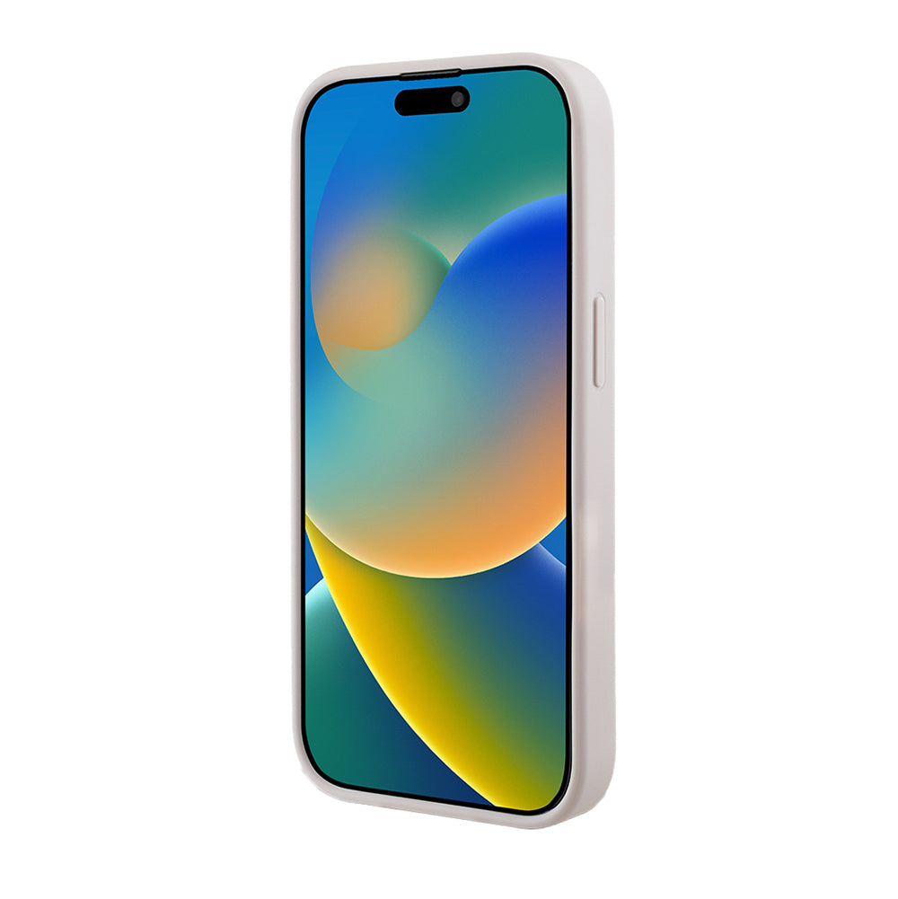 Apple iPhone 14 Pro Max Kılıf Guess Orjinal Lisanslı M-safe Şarj Özellikli 4G Desen Yazı Logolu Kapak Siyah