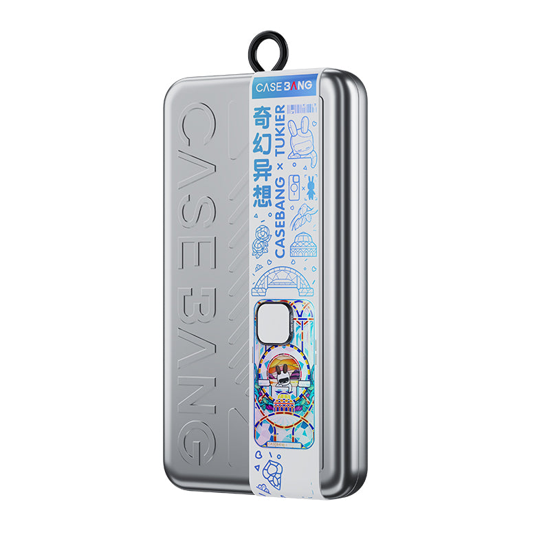 Apple iPhone 14 Pro Max Kılıf M-safe Şarj Özellikli Benks Casebang Memory & Meditation Kapak Siyah