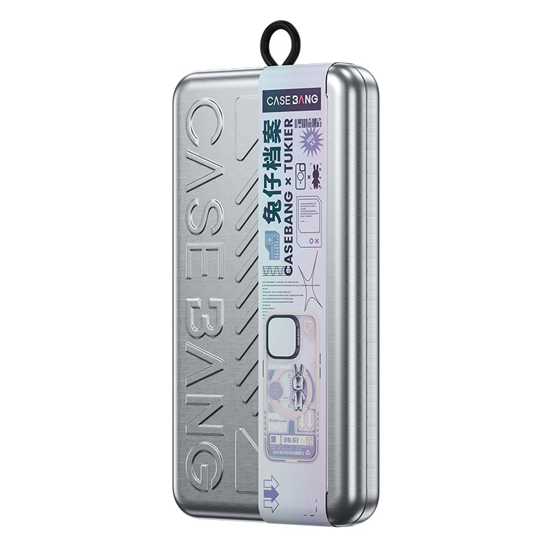 Apple iPhone 14 Pro Max Kılıf M-safe Şarj Özellikli Benks Casebang Rabbit Kapak Pembe