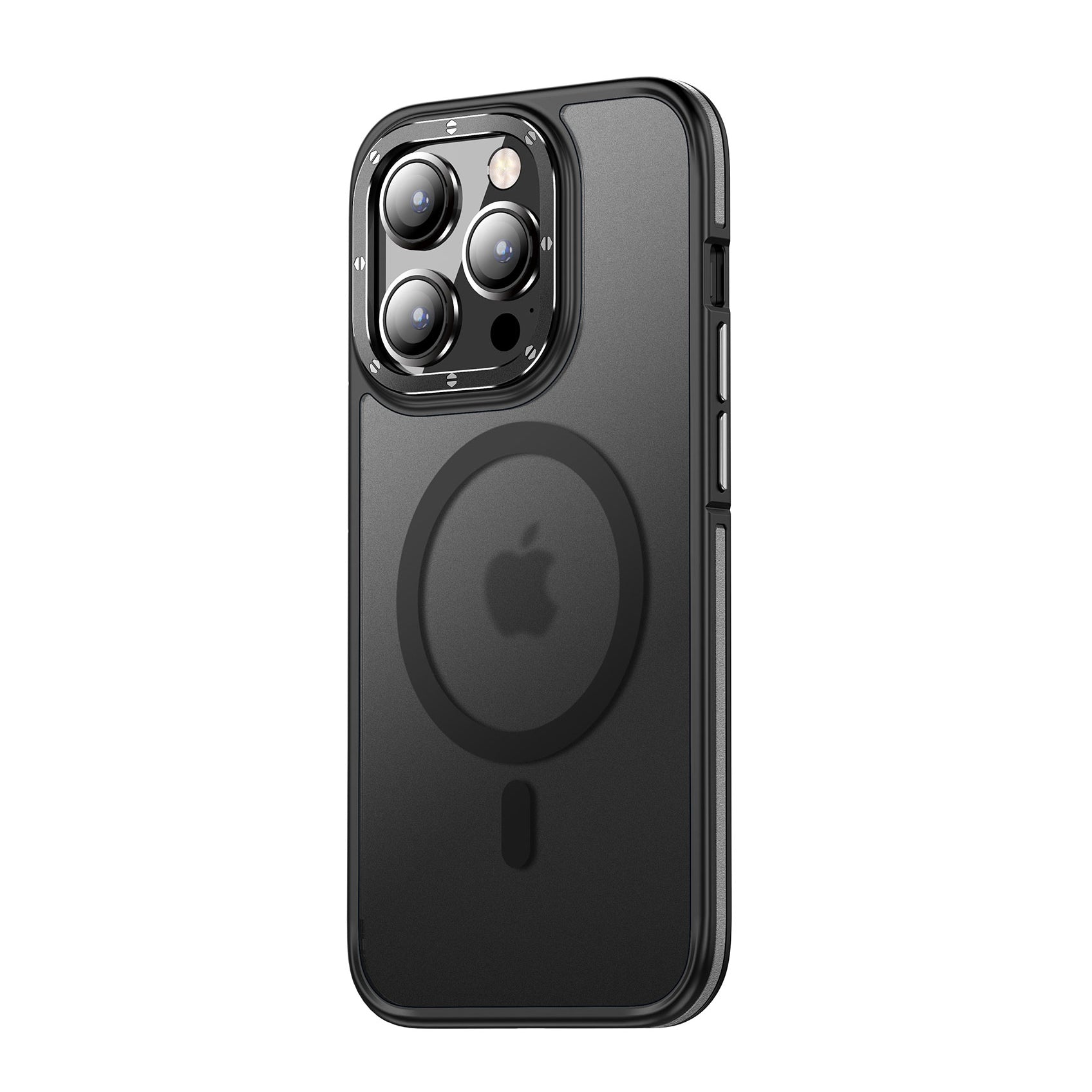 Apple iPhone 14 Pro Max Kılıf M-safe Şarj Özellikli Mat Görünümlü Wlons Vevo Kapak Kırmızı