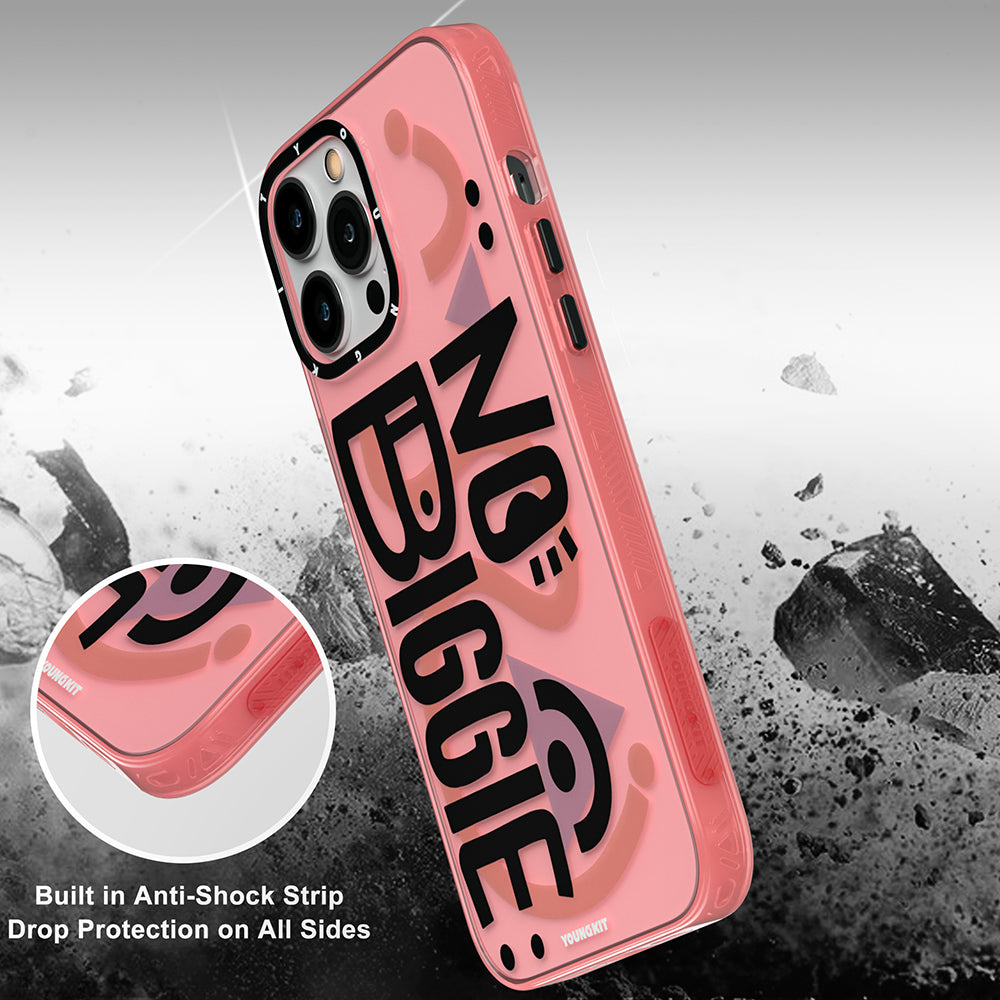 Apple iPhone 14 Pro Max Kılıf Mutlu Mod Figürlü YoungKit Happy Mood Serisi Kapak Yeşil