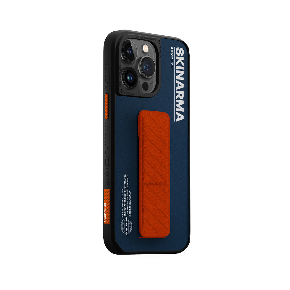 Apple iPhone 14 Pro Max Kılıf SkinArma Standlı Deri Görünümlü Gyo Kapak Siyah