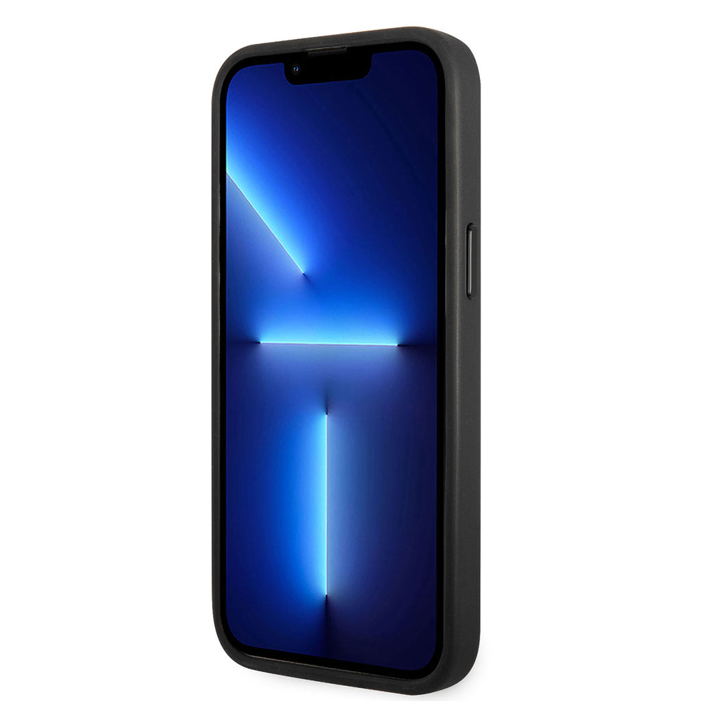 Apple iPhone 14 Pro Max Kılıf TUMI Hakiki Alüminyum Dizayn Kapak Siyah