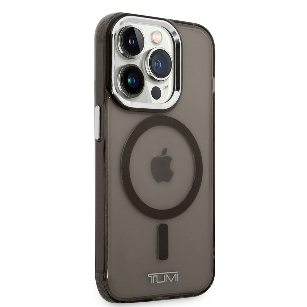 Apple iPhone 14 Pro Max Kılıf TUMI M-safe Şarj Özellikli Airbag Tasarımlı Kapak Siyah