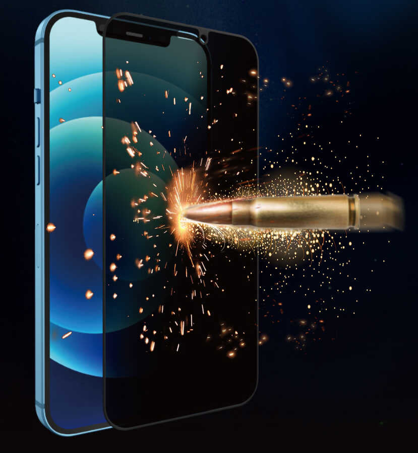 Apple iPhone 14 Pro Max Wiwu iPrivacy HD Anti-Peep Ekran Koruyucu Siyah