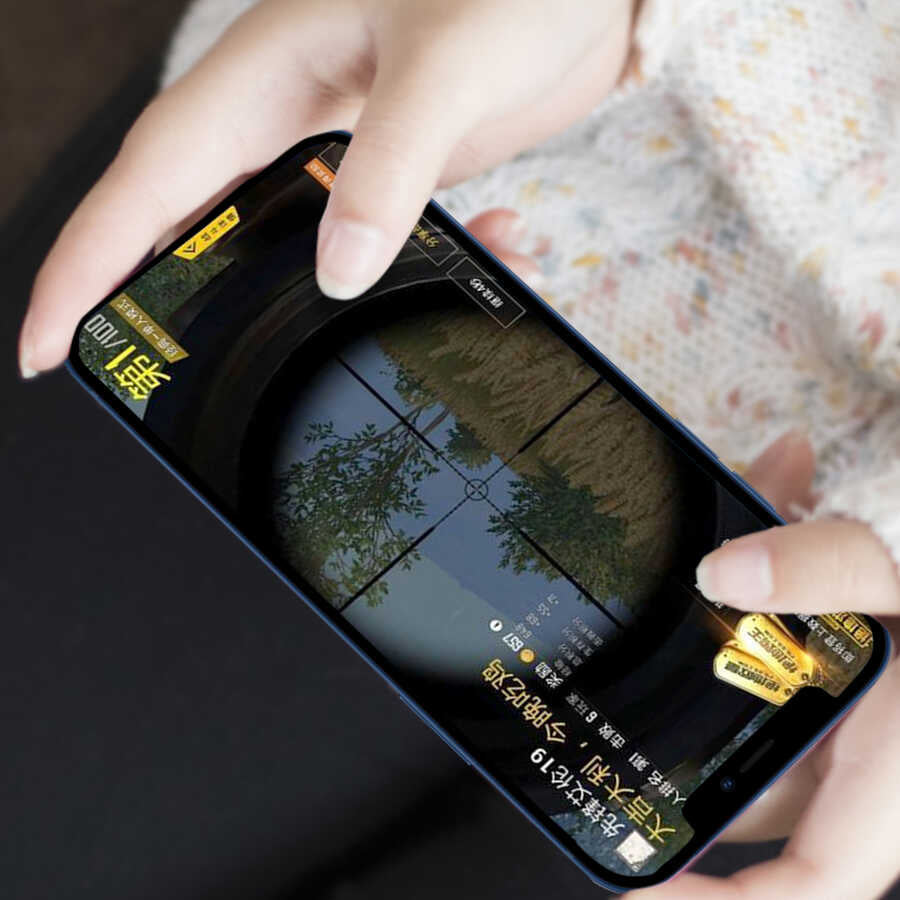 Apple iPhone 14 Pro Wiwu iPrivacy HD Anti-Peep Ekran Koruyucu Siyah