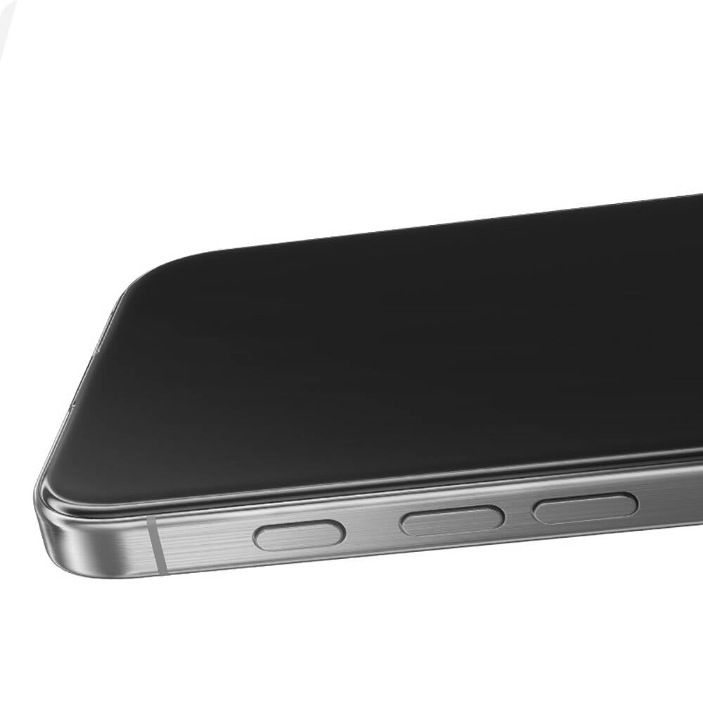 Apple iPhone 15 Benks Glass Warrior HD 0.3mm Cam Ekran Koruyucu + Kolay Uygulama Aparatlı Siyah