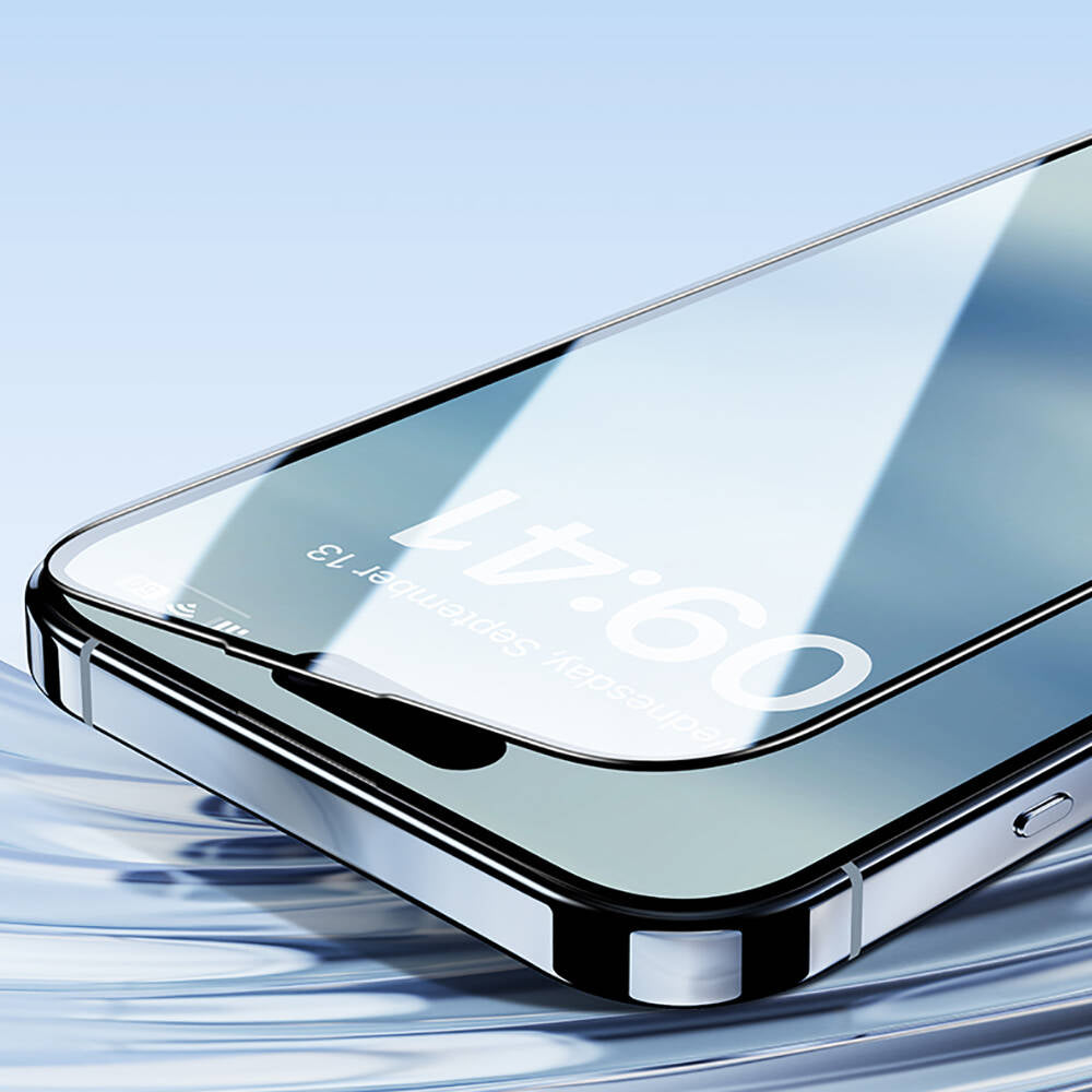 Apple iPhone 15 Hidrofobik Ve Oleofobik Özellikli Benks Air Shield Ekran Koruyucu 10&prime;lu Paket Şeffaf