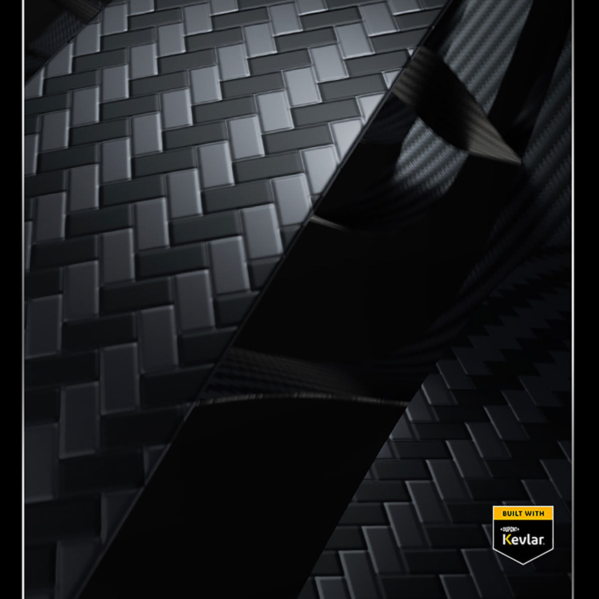 Apple iPhone 15 Kılıf M-safe Özellikli Karbon Fiber Benks Essential ArmorAir 600D Kevlar Kapak Siyah