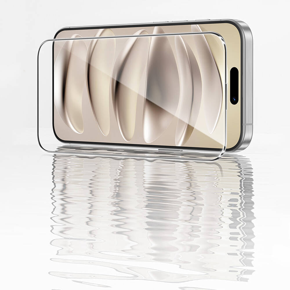 Apple iPhone 15 Plus Benks Glass Warrior HD 0.3mm Cam Ekran Koruyucu + Kolay Uygulama Aparatlı Siyah