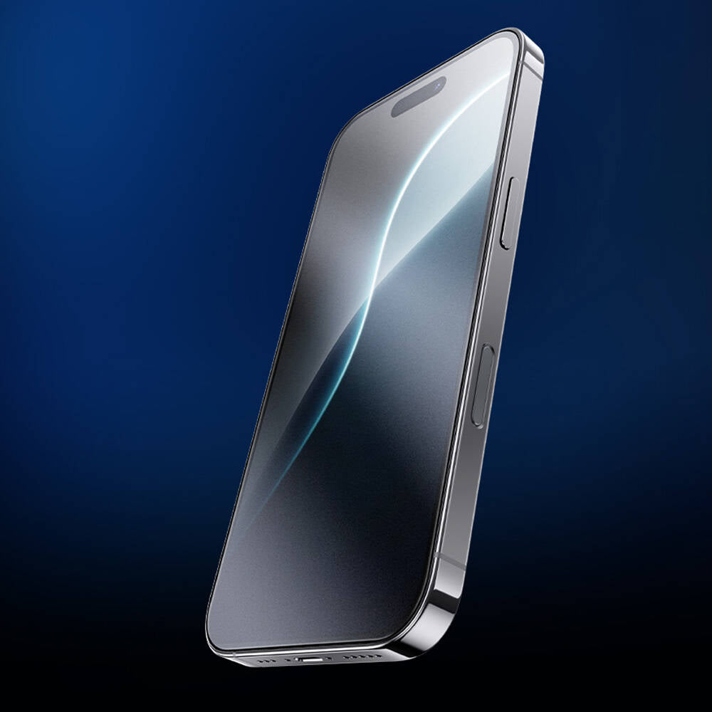 Apple iPhone 15 Plus Benks JoyTouch Mat Oyun Ekran Koruyucu + Kolay Uygulama Aparatı Siyah