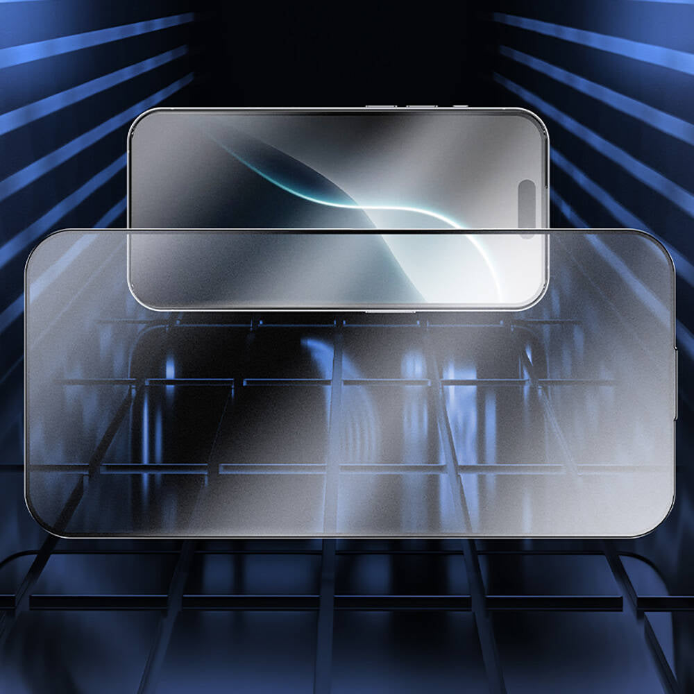 Apple iPhone 15 Plus Benks JoyTouch Mat Oyun Ekran Koruyucu + Kolay Uygulama Aparatı Siyah