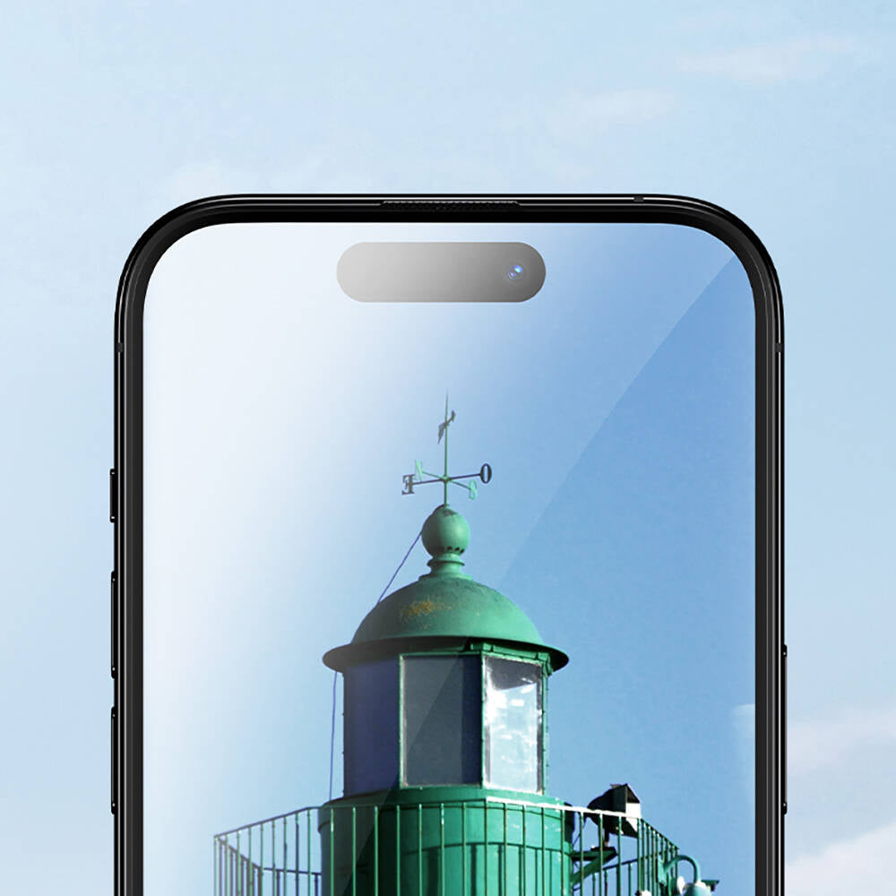 Apple iPhone 15 Plus Hidrofobik Ve Oleofobik Özellikli Benks Air Shield Ekran Koruyucu 10&prime;lu Paket Şeffaf