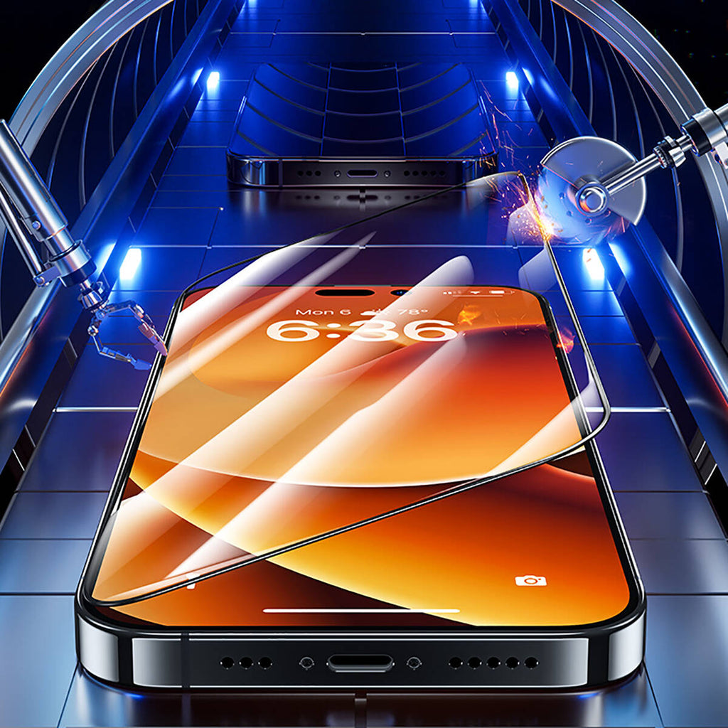 Apple iPhone 15 Pro Benks Air Shield Ekran Koruyucu 10 Adet Siyah