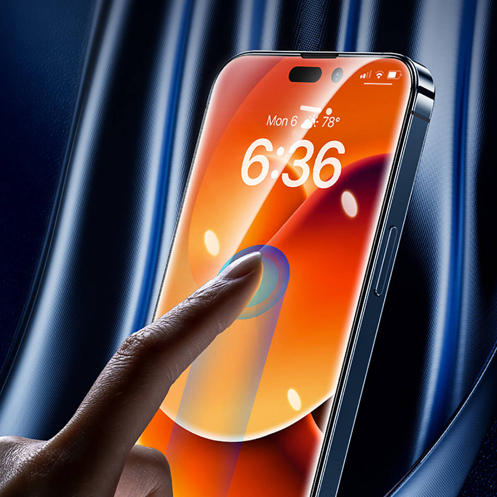 Apple iPhone 15 Pro Benks Air Shield Ekran Koruyucu 10 Adet Siyah