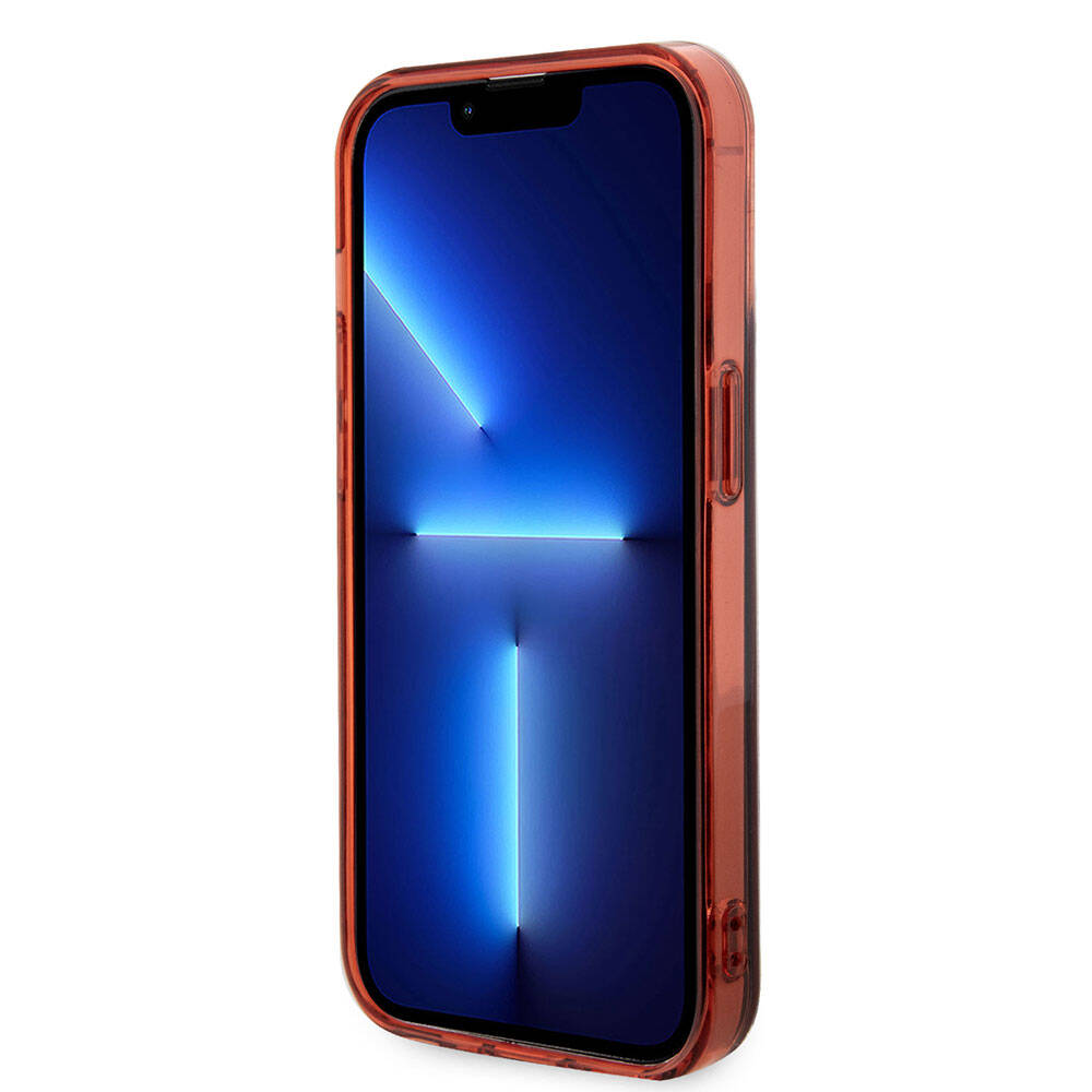 Apple iPhone 15 Pro Kılıf AMG Orjinal Lisanslı Çift Katmanlı Şeffaf Büyük Logo Kapak Siyah