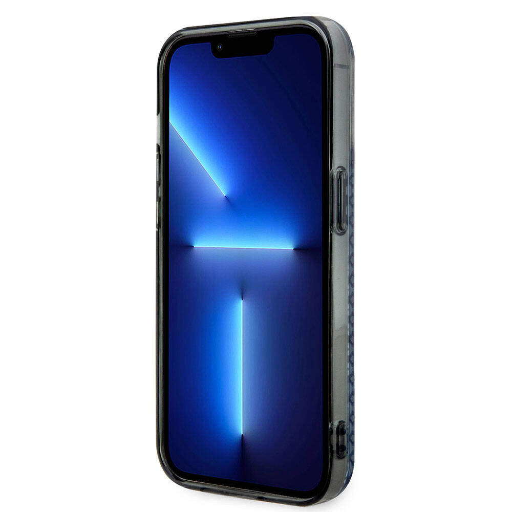 Apple iPhone 15 Pro Kılıf BMW M-safe Şarj Özellikli Transparan IML Signature Orjinal Lisanslı Kapak Siyah