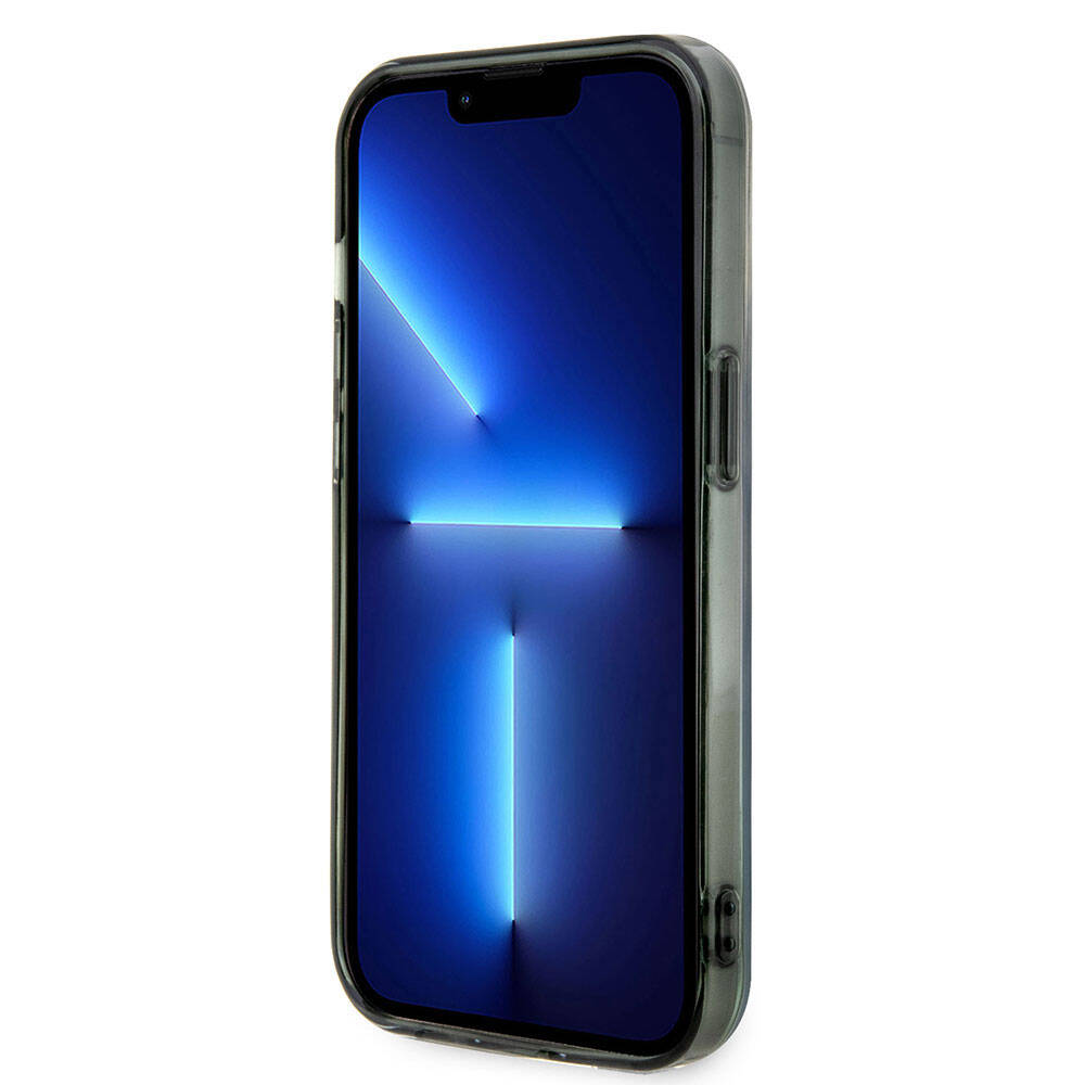 Apple iPhone 15 Pro Kılıf BMW M-safe Şarj Özellikli Transparan Renk Geçişli Iridescent Orjinal Lisanslı Kapak Karışık