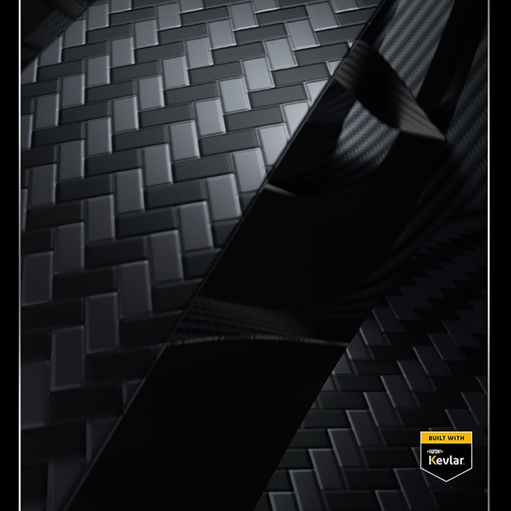 Apple iPhone 15 Pro Kılıf M-safe Özellikli Karbon Fiber Benks Essential ArmorAir 600D Kevlar Kapak Siyah