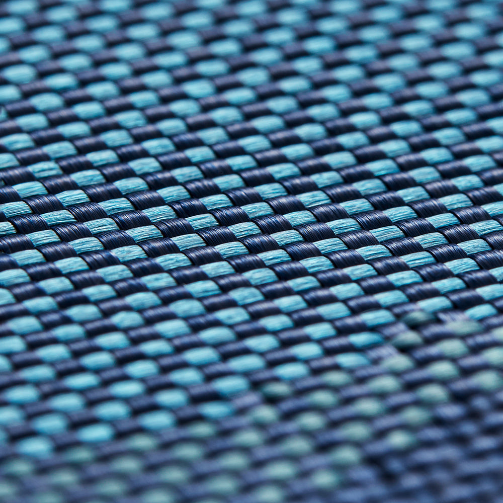 Apple iPhone 15 Pro Kılıf M-safe Şarj Özellikli Aramid Fiber Pitaka Tactile Woven Starpeak Serisi Over The Horizon Kapak Mavi