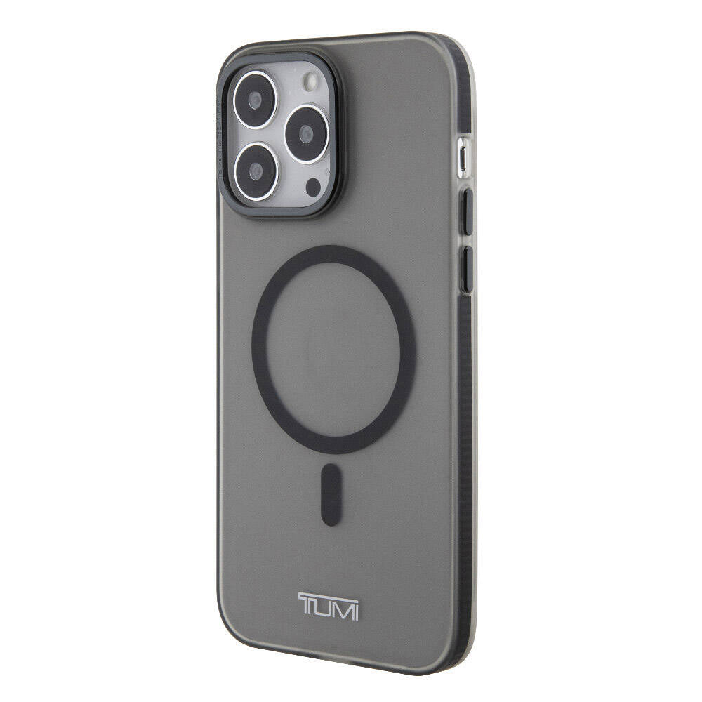 Apple iPhone 15 Pro Kılıf TUMI Orjinal Lisanslı M-safe Şarj Özellikli Buzlu Mat Kapak Olive