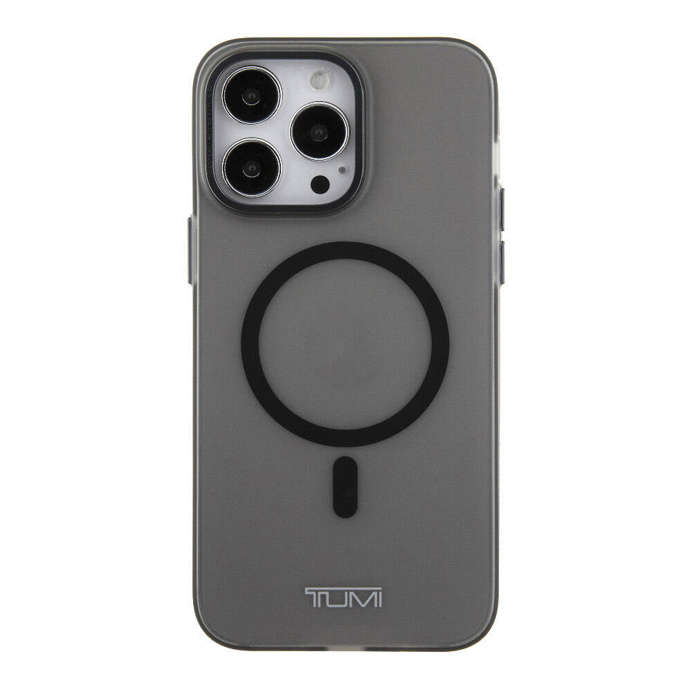 Apple iPhone 15 Pro Kılıf TUMI Orjinal Lisanslı M-safe Şarj Özellikli Buzlu Mat Kapak Olive