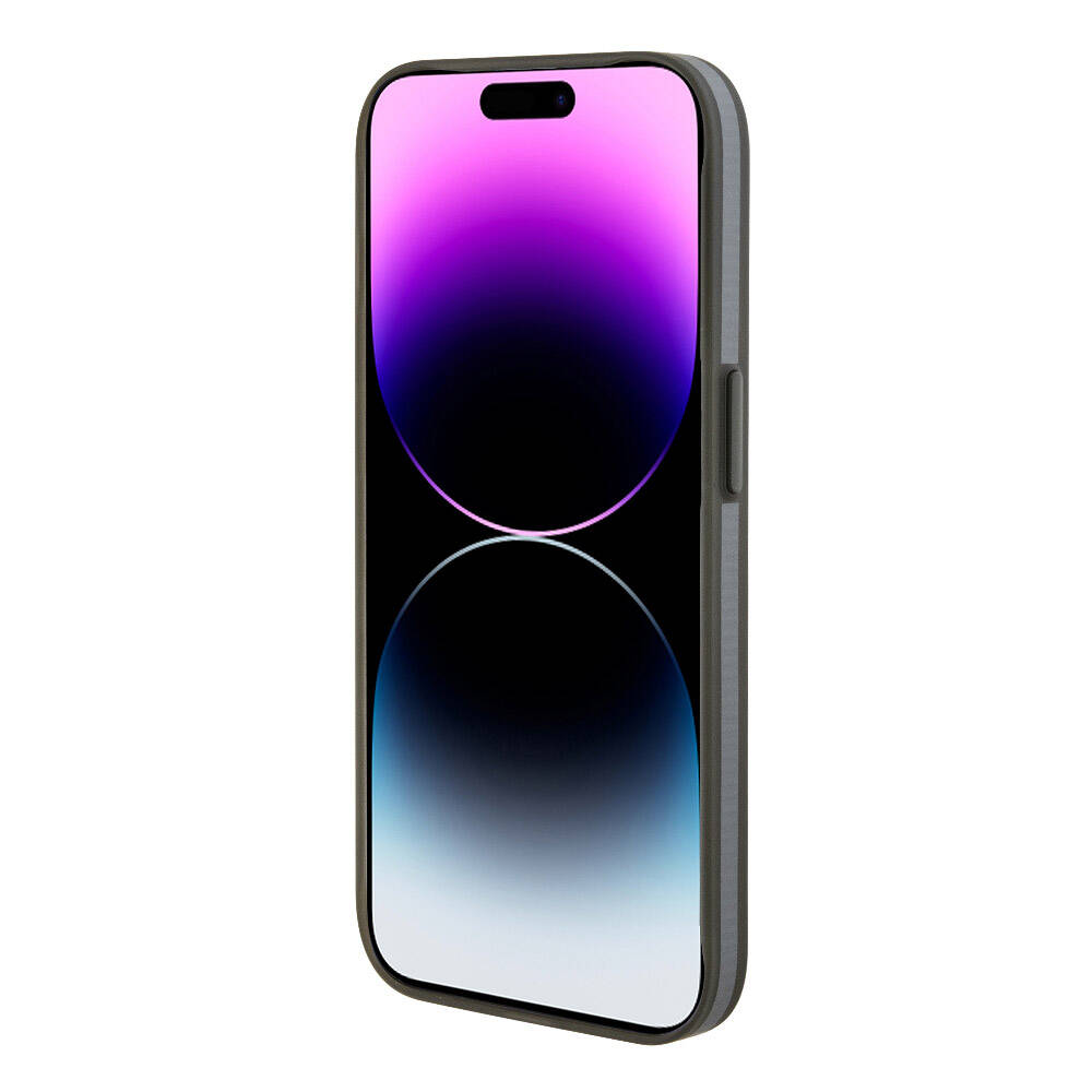 Apple iPhone 15 Pro Kılıf TUMI Orjinal Lisanslı M-safe Şarj Özellikli Buzlu Mat Kapak Olive