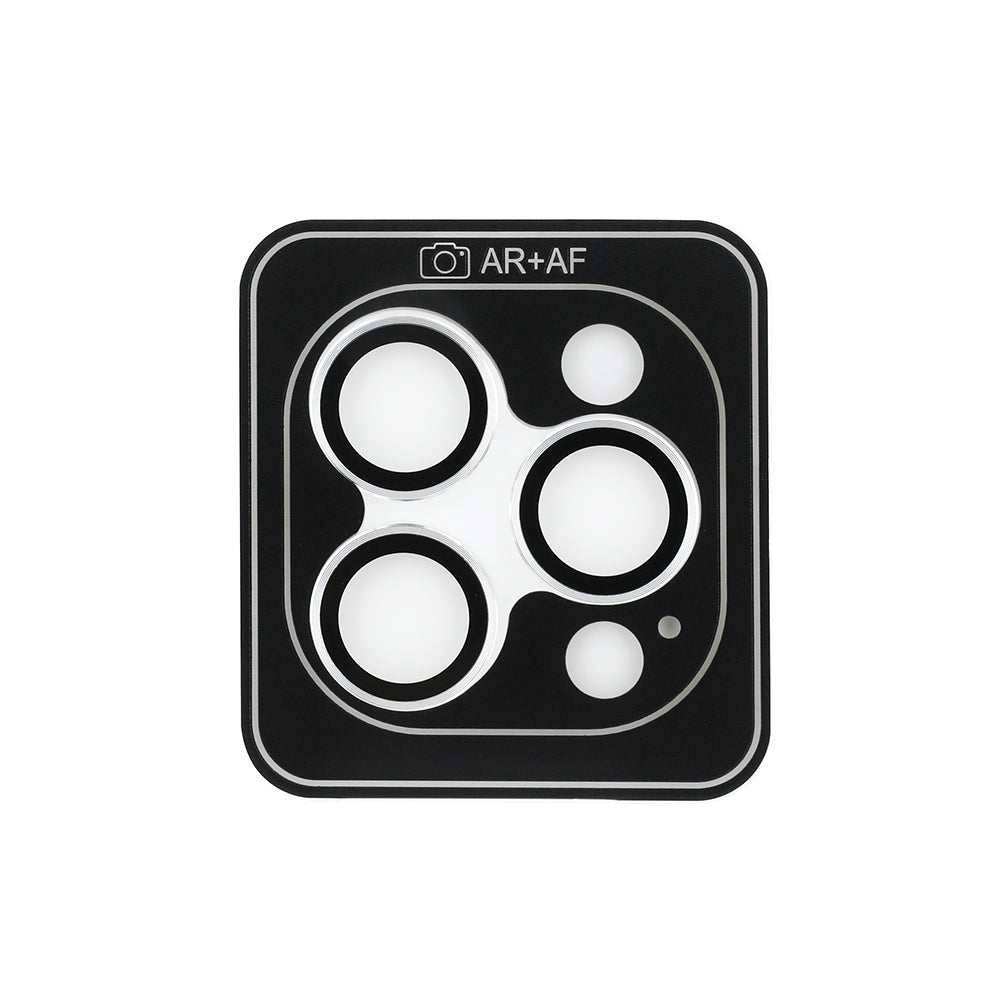 Apple iPhone 15 Pro Max Guess Orjinal Lisanslı Metal Kamera Lens Koruyucu Siyah