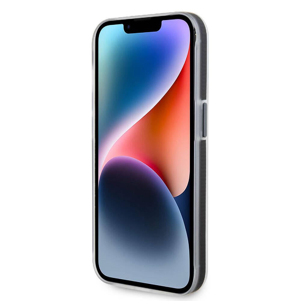 Apple iPhone 15 Pro Max Kılıf Ferrari Orjinal Lisanslı M-safe Şarj Özellikli Kontrast Bumper SF Ring Kapak Siyah