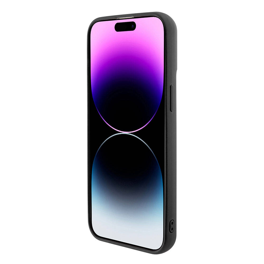 Apple iPhone 15 Pro Max Kılıf Guess Orjinal Lisanslı Pullu Arka Yüzey Metal Yazı Logolu Sequin Script Kapak Pembe