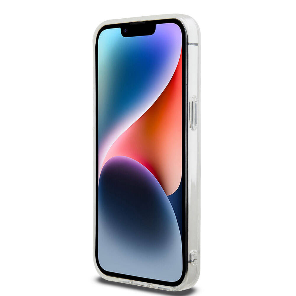 Apple iPhone 15 Pro Max Kılıf Hello Kitty Orjinal Lisanslı Renk Geçişli Elektroplating Kaplama Kitty Head Desenli Kapak Pembe